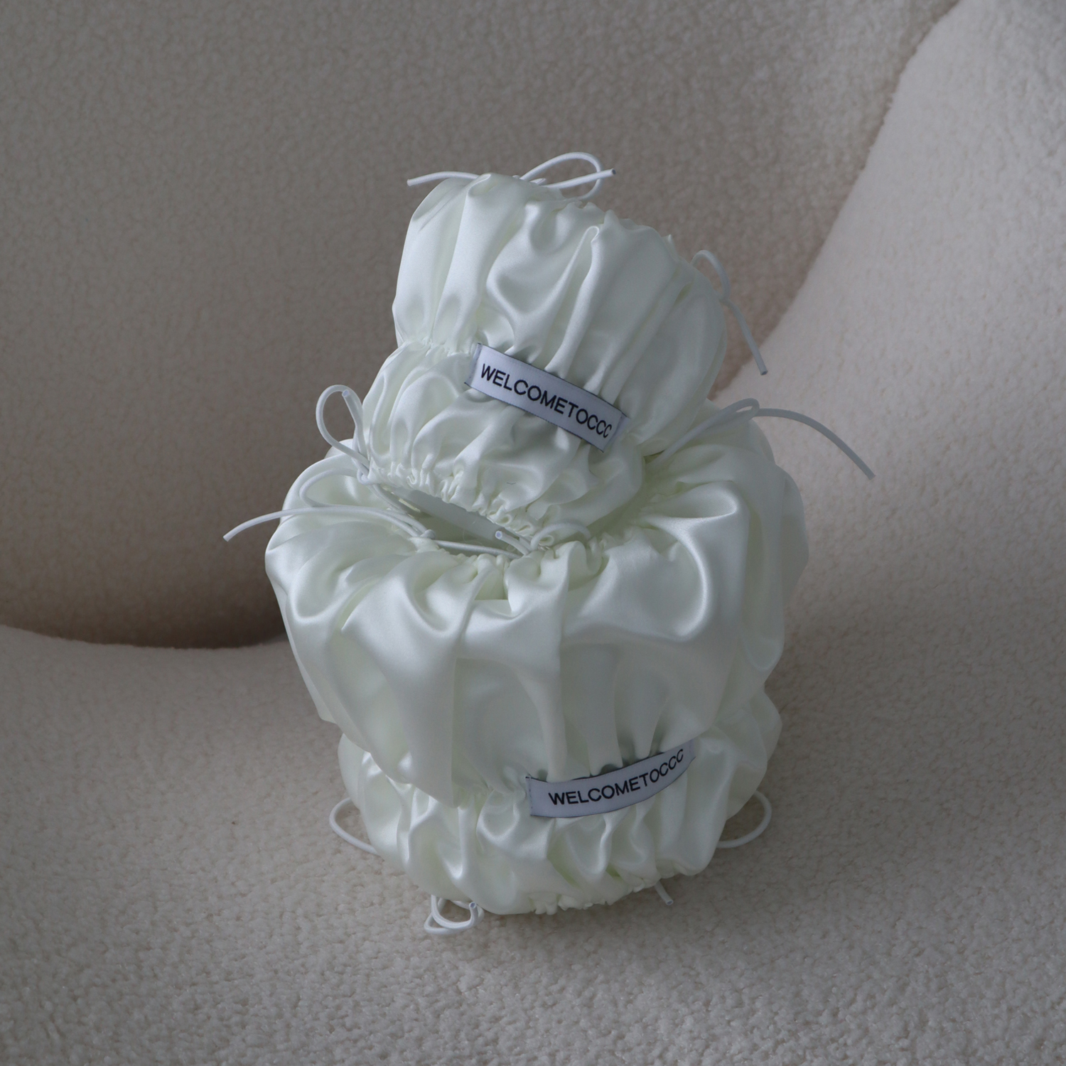 POUPOUPOT (SILK WHITE) 2Size