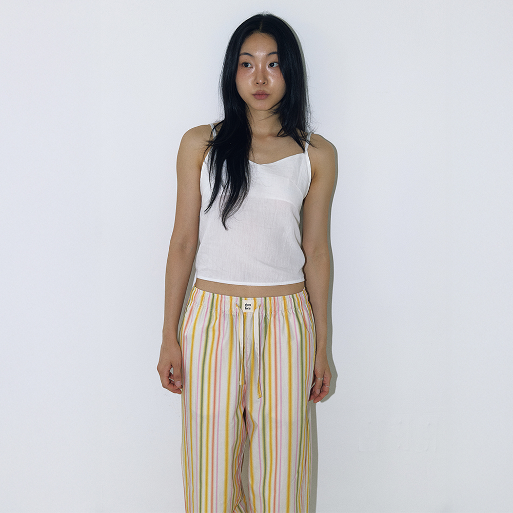 룸 스트라이프 파자마_긴바지